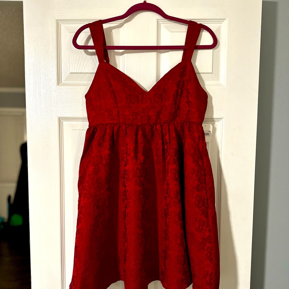 NWT Altar’d State cranberry red formal dress